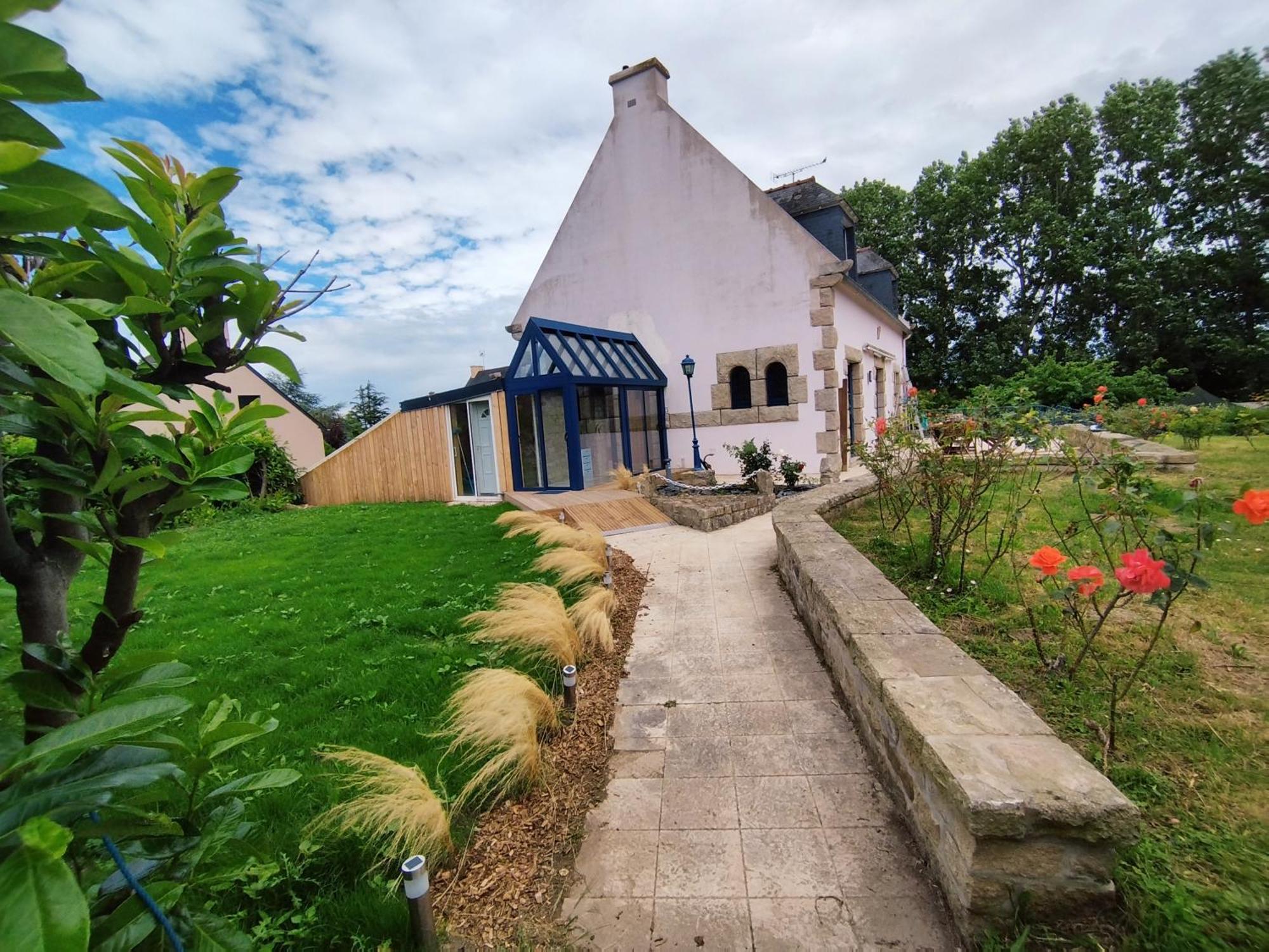 Au Pti' Bonheur Bed and Breakfast Saint-Coulomb Εξωτερικό φωτογραφία
